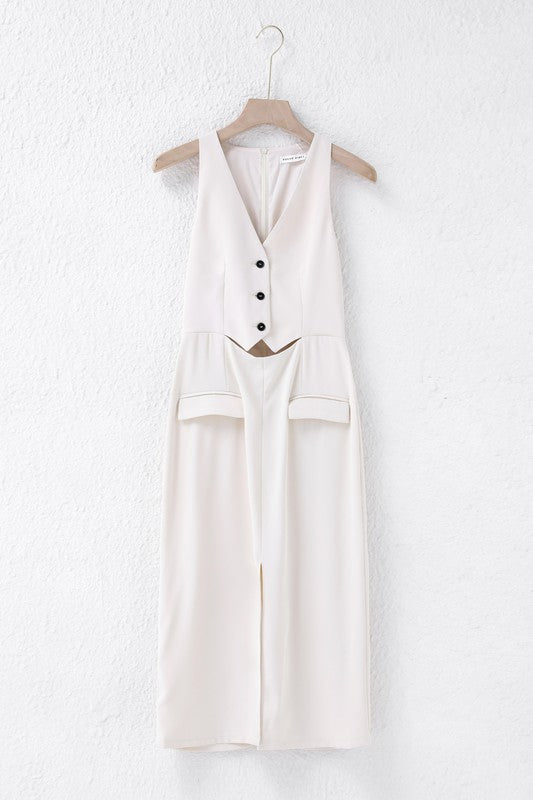 Vestido tipo sastre