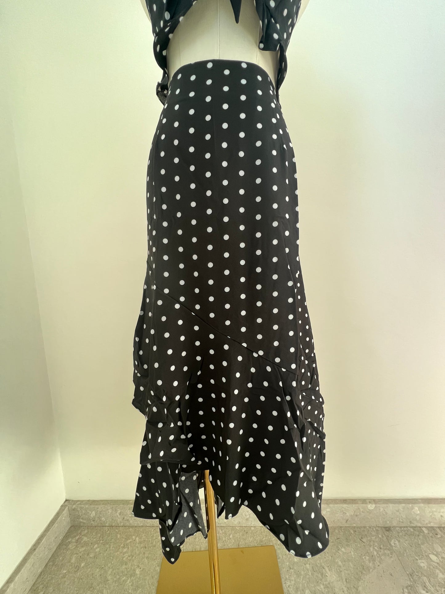 Set de top y falda polka dot