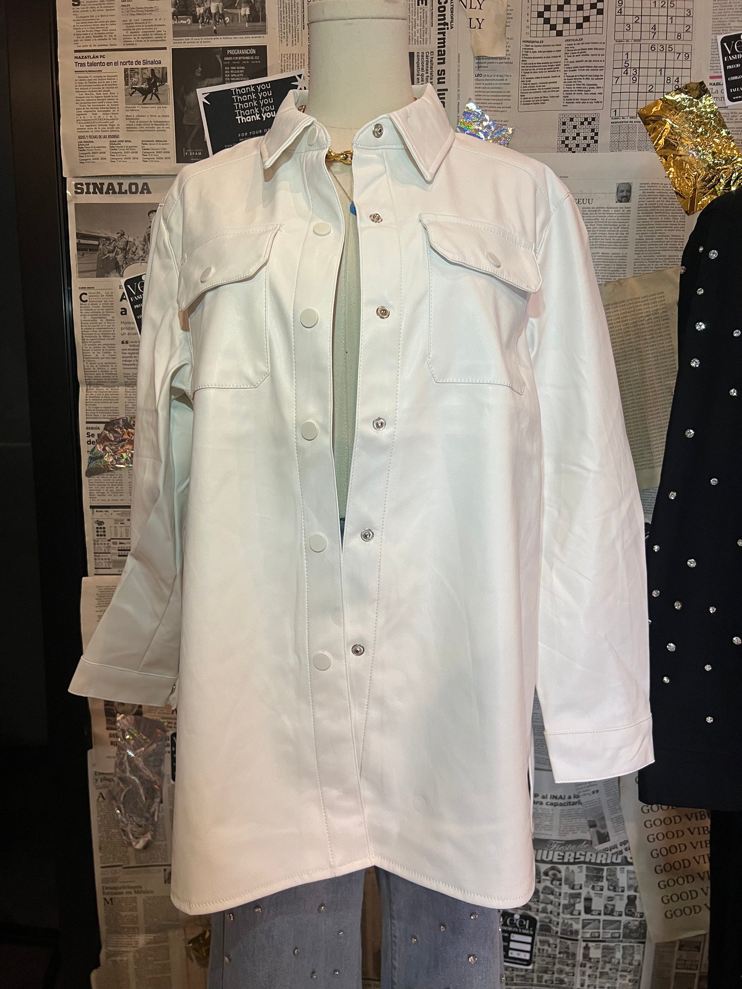 Camisa de piel