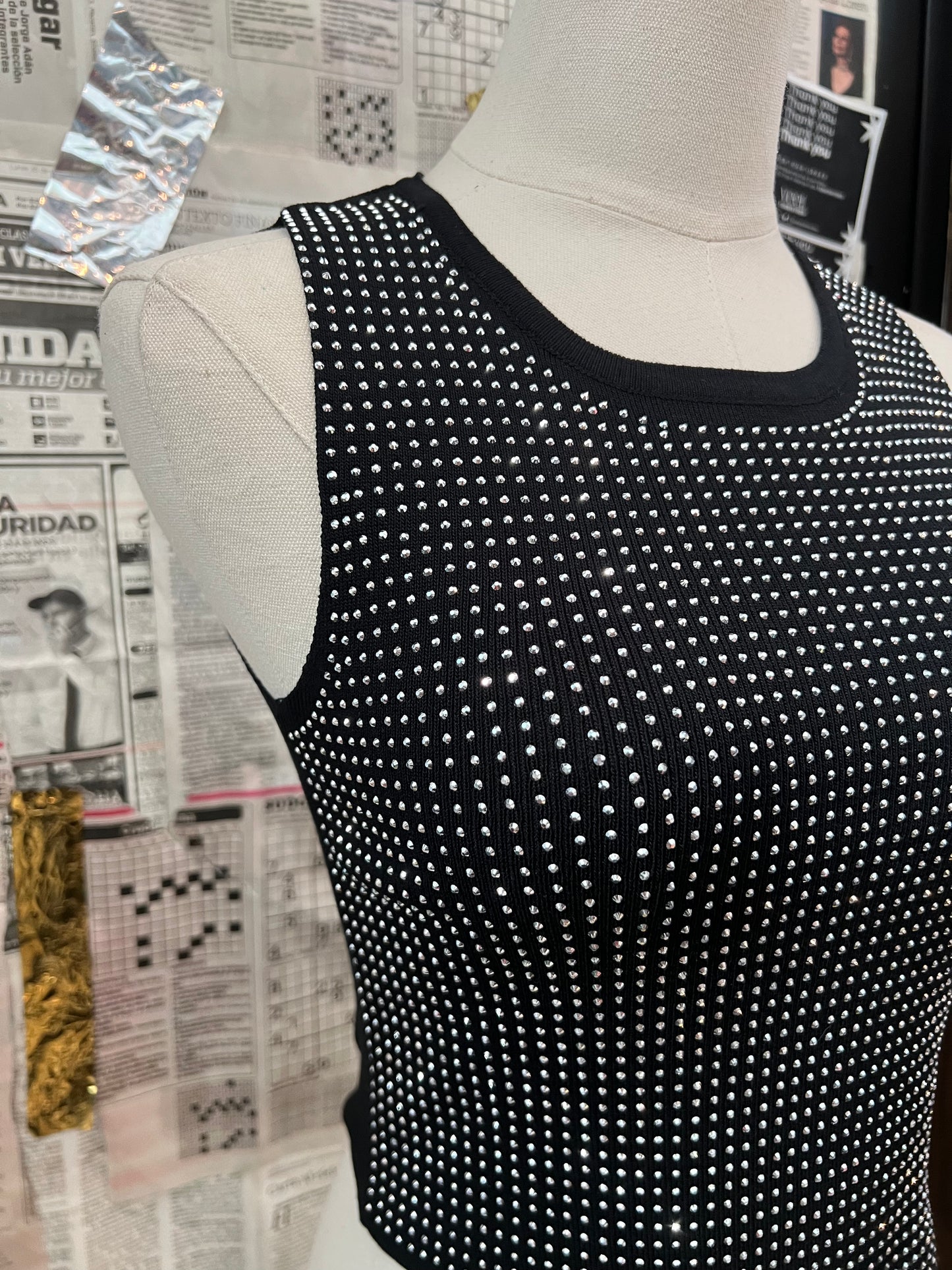 Body con piedras