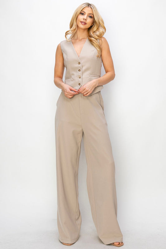Set de chaleco y pantalón