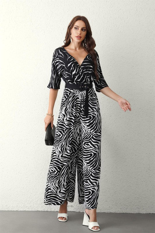 Jumpsuit estampado
